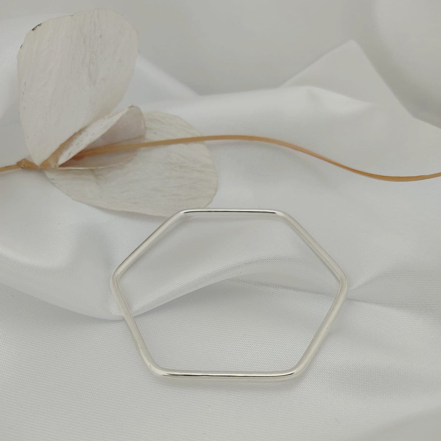 Pulsera Esclava Hexagonal