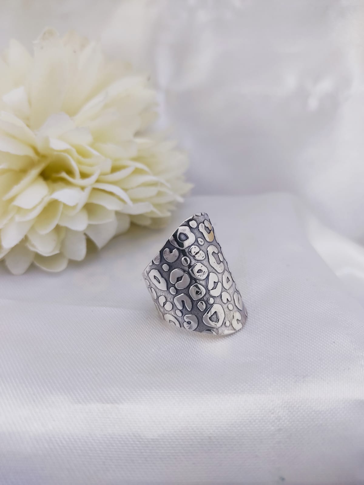 Anillos Texturado Animal Print