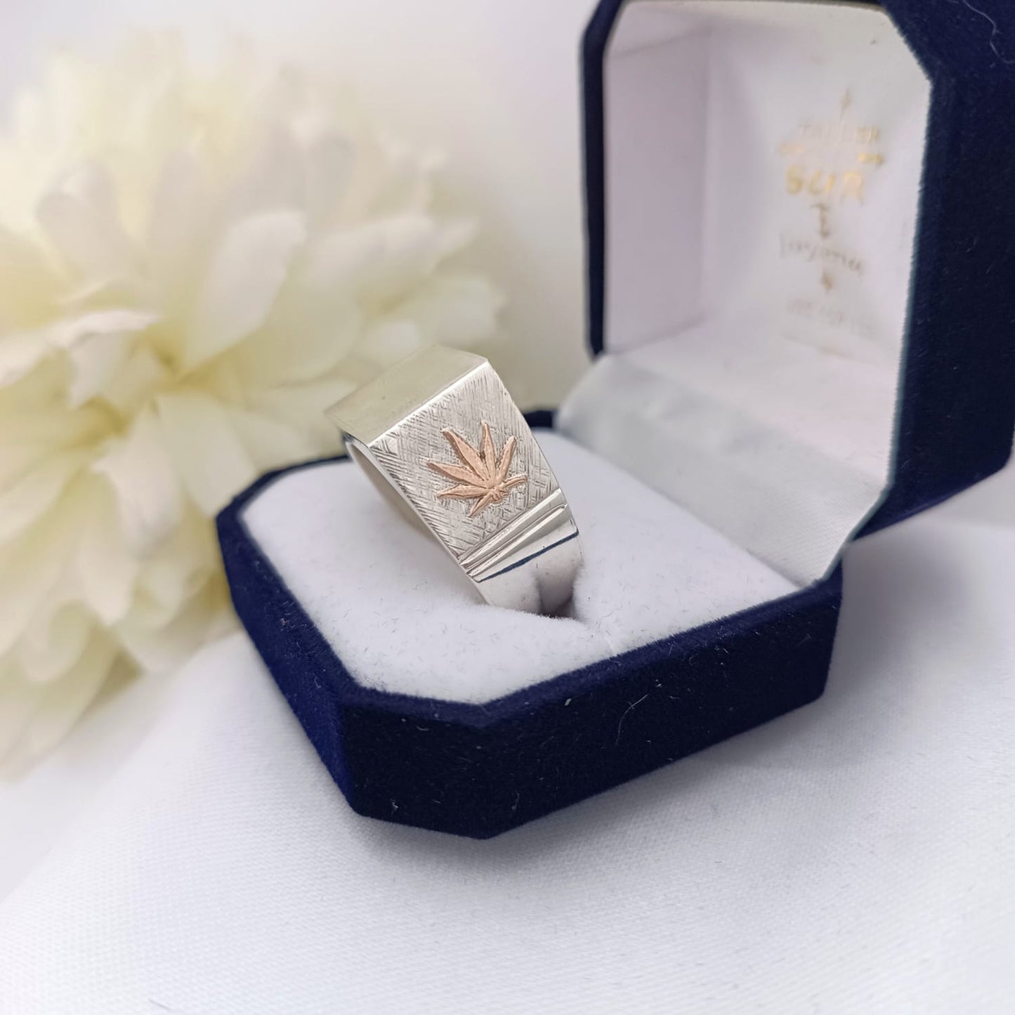Anillo Iniciales Caballero