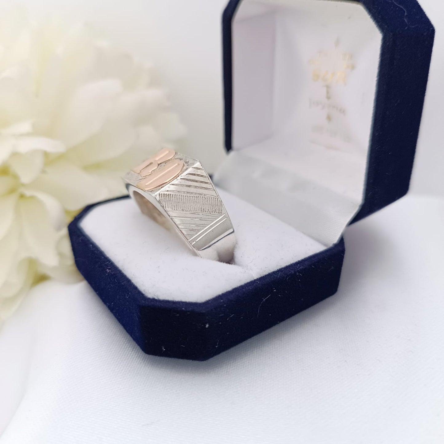 Anillo Iniciales Caballero