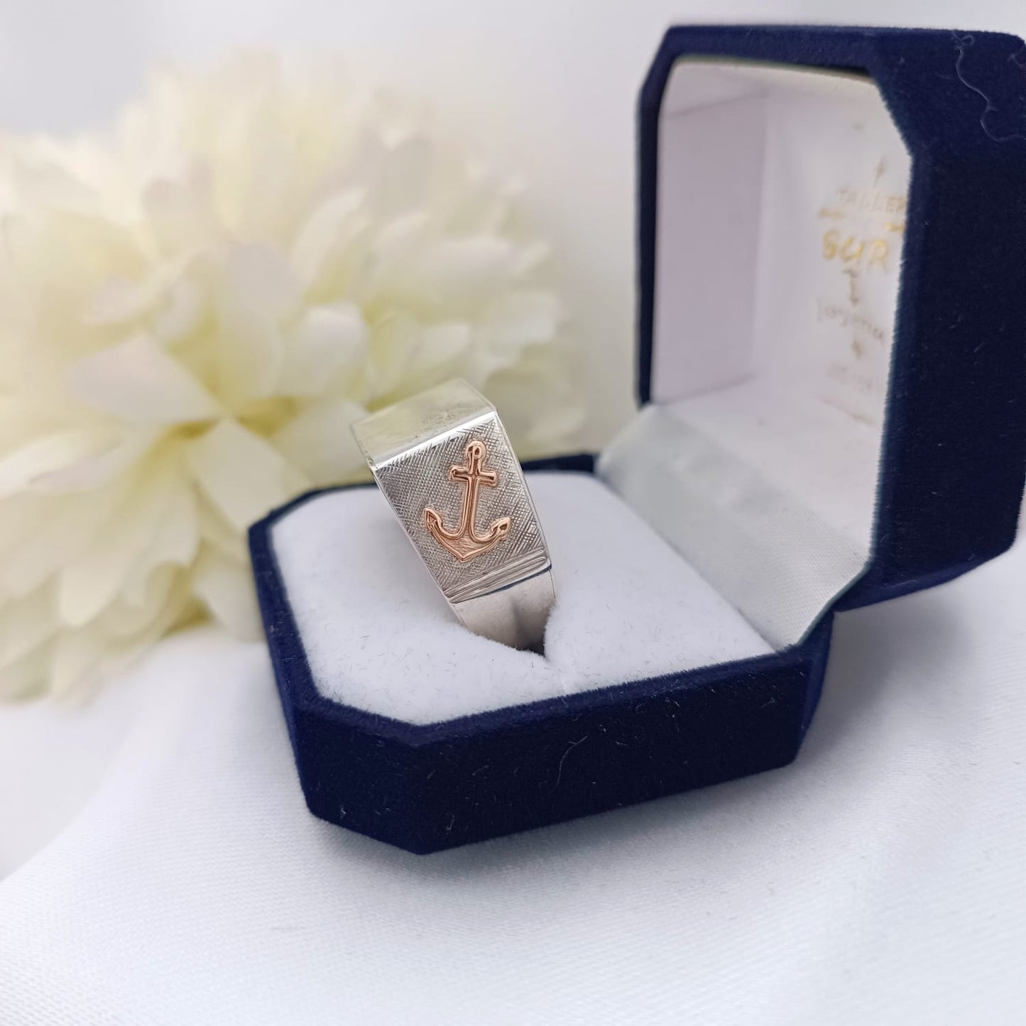Anillo Iniciales Caballero