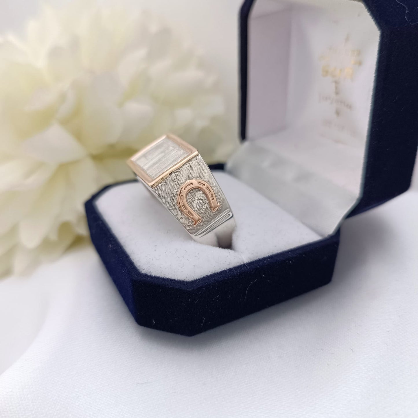 Anillo Iniciales Caballero