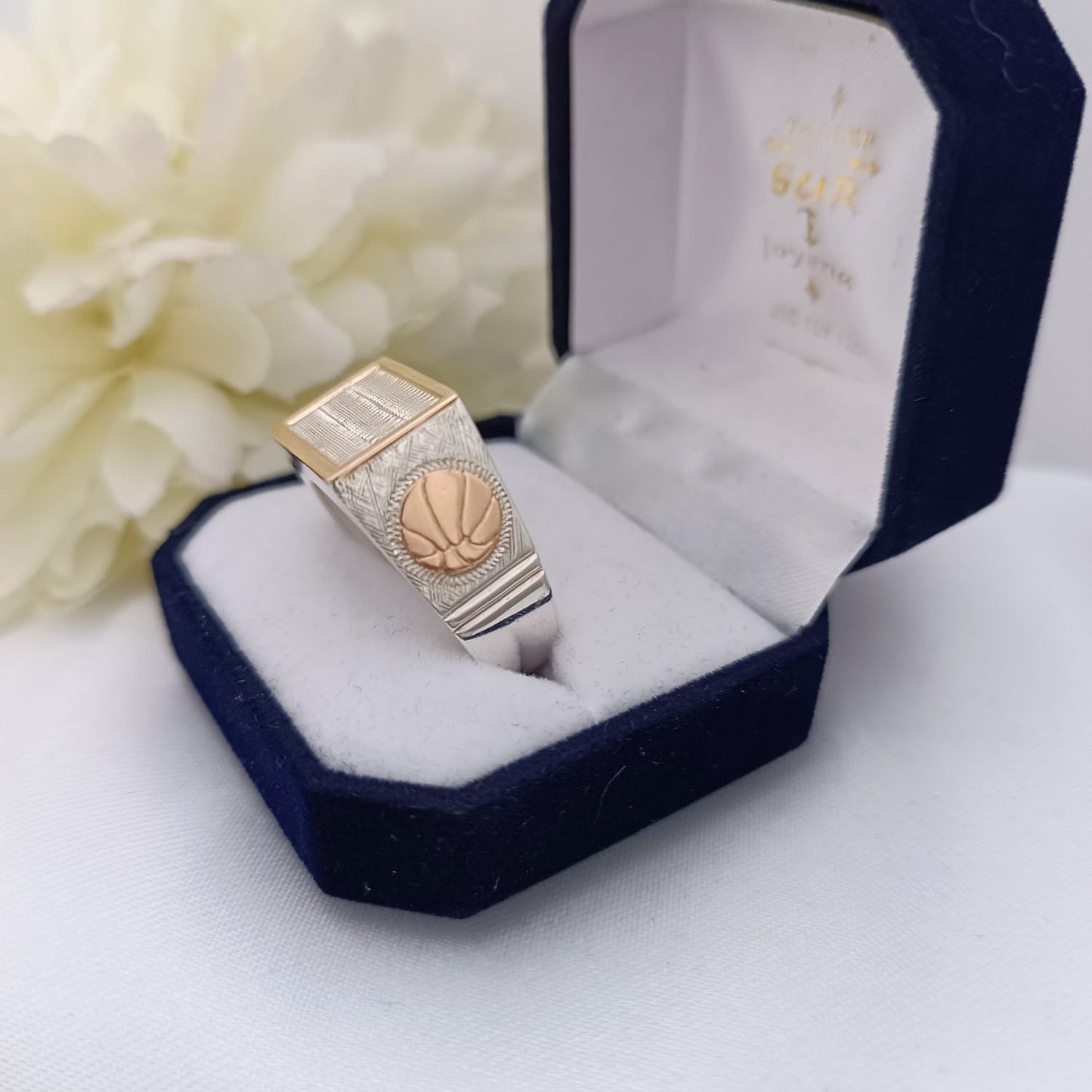 Anillo Iniciales Caballero