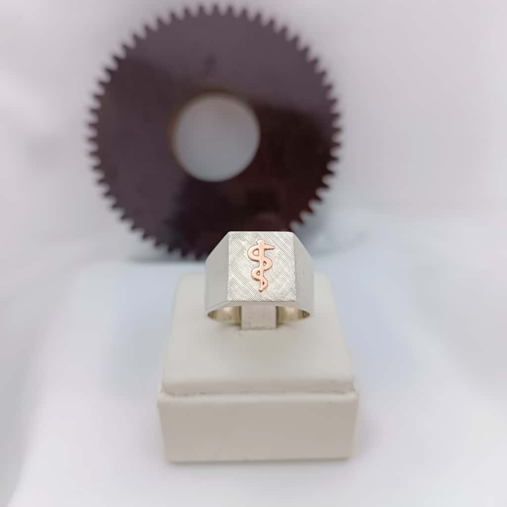 Anillos Sellos Profesión Hombre