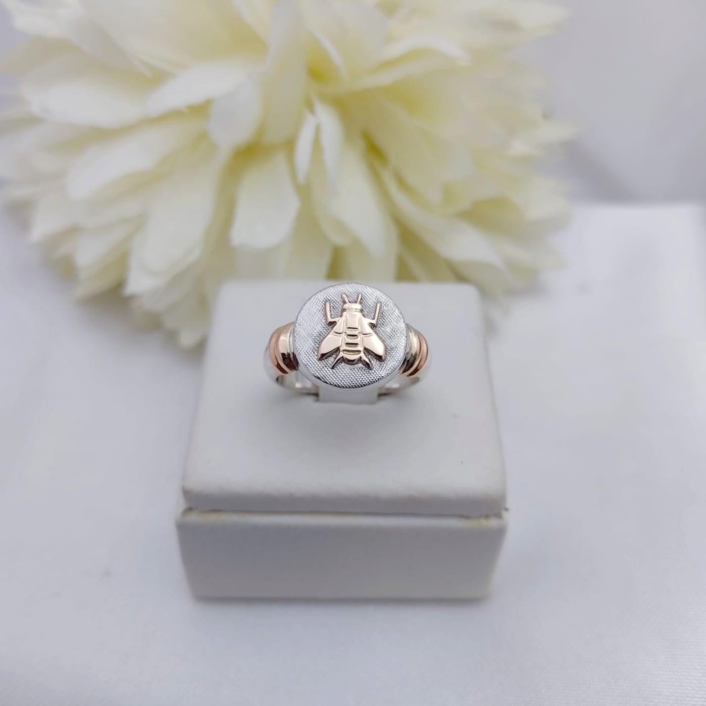 Anillo Profesión Magisterio Logo Clásico