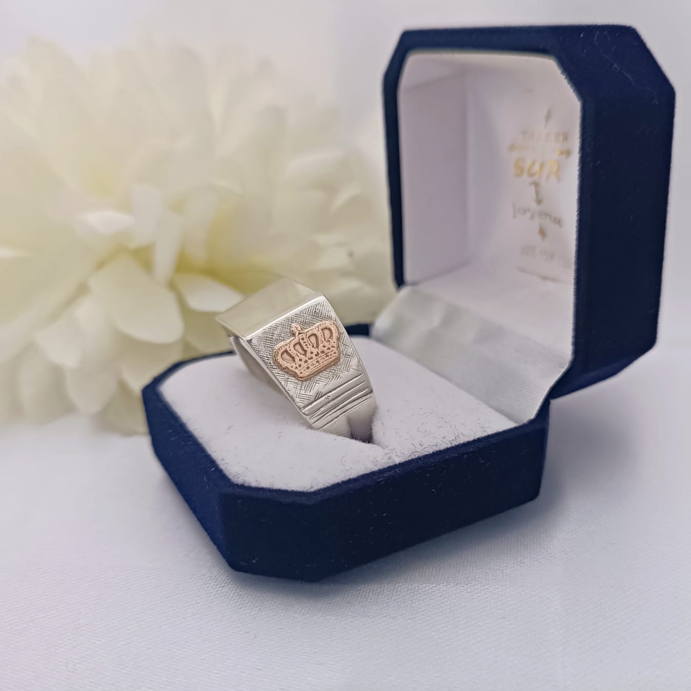 Anillo Iniciales Caballero