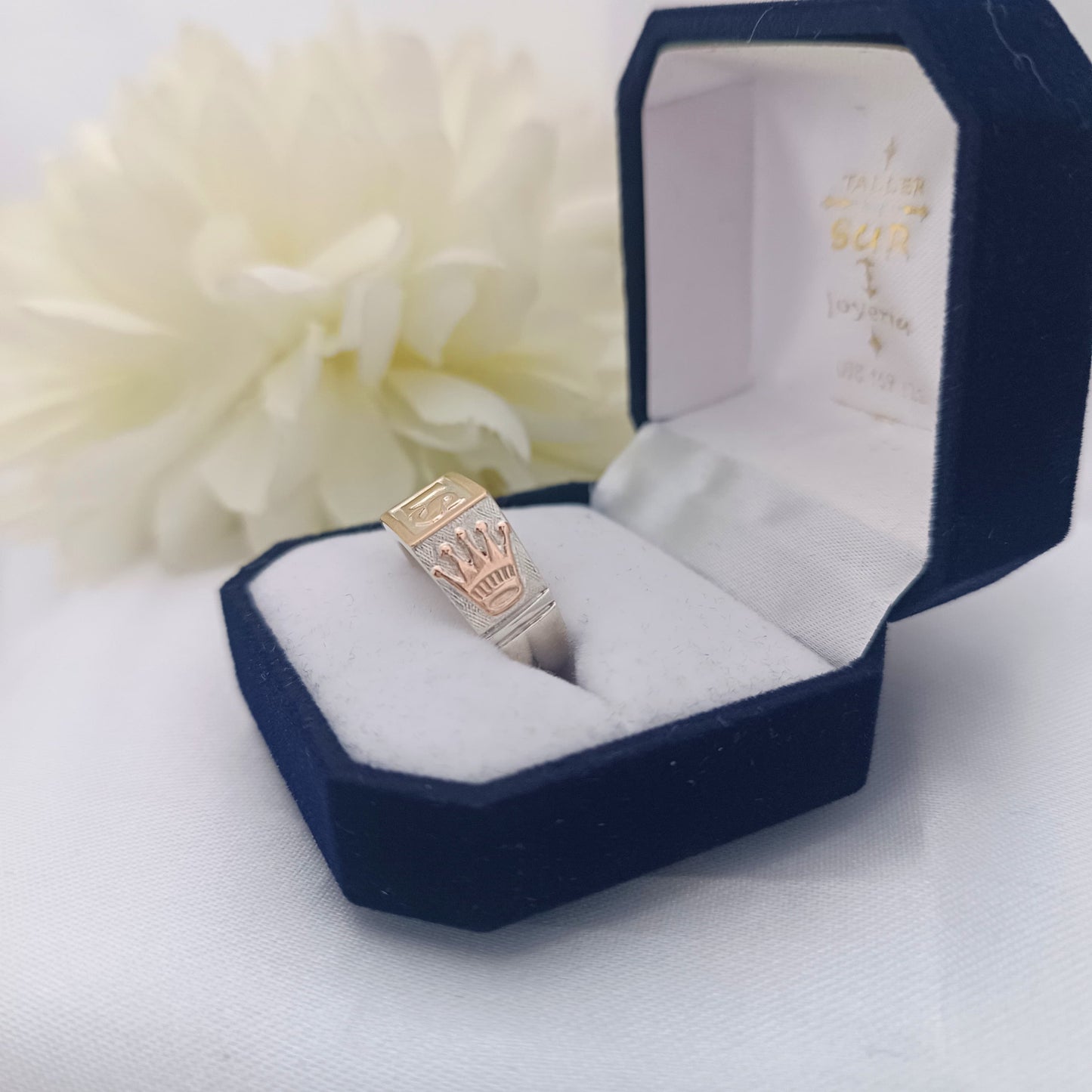 Anillo Iniciales Dama