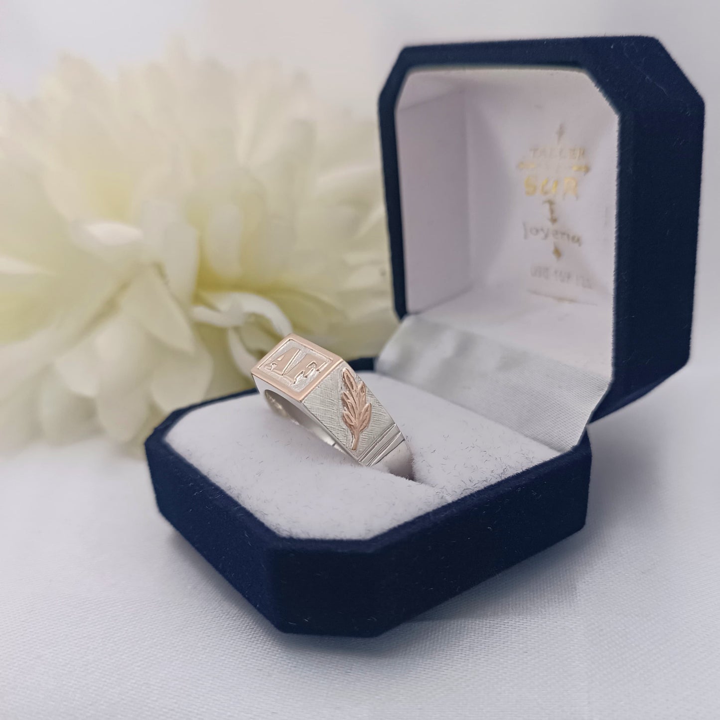 Anillo Iniciales Dama