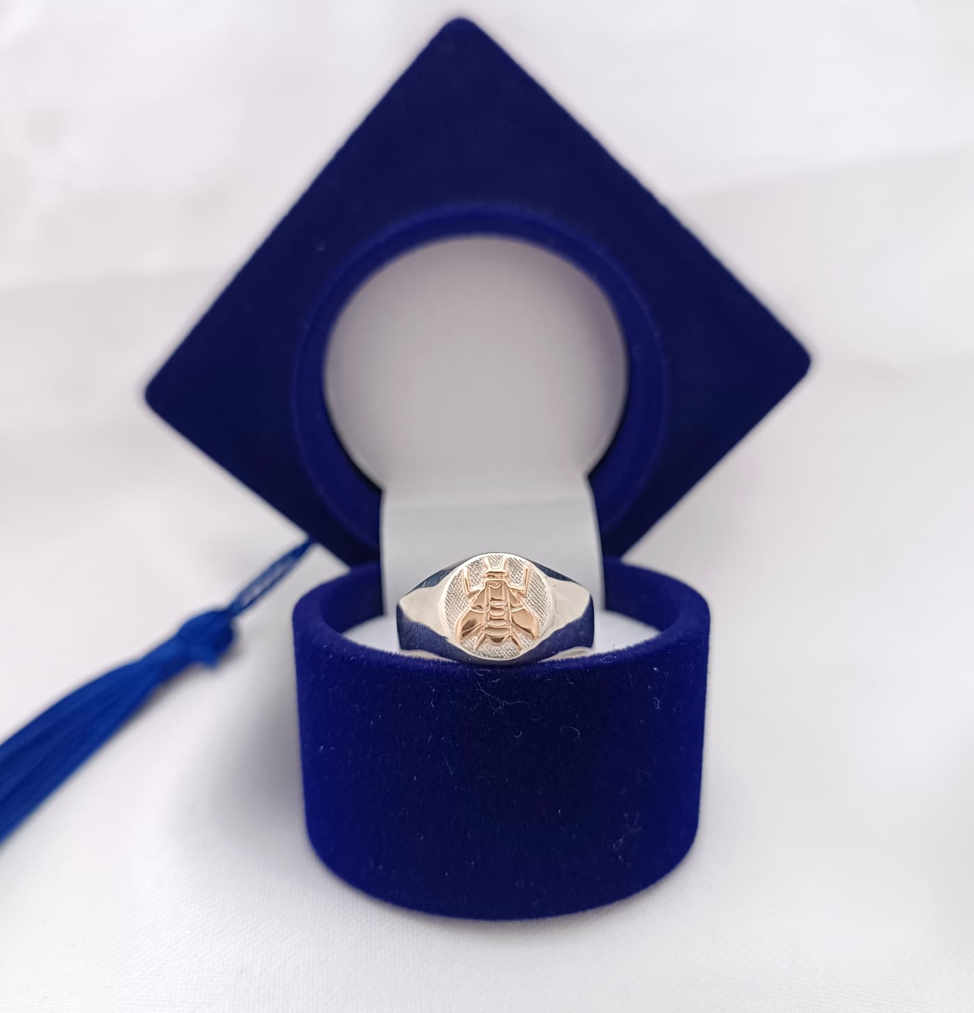 Anillos Profesión Maestra Logo Clásico