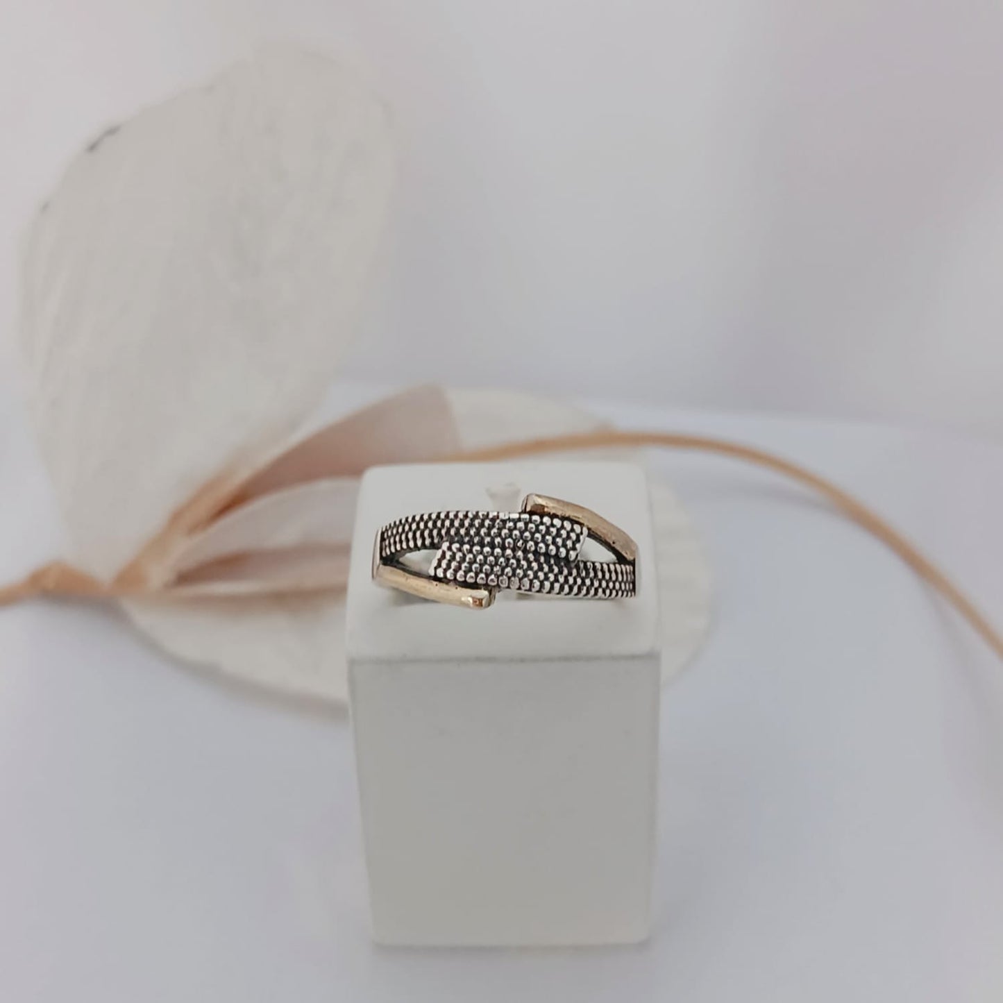 Anillo en Plata y Doublé