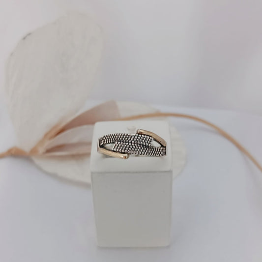 Anillo en Plata y Doublé