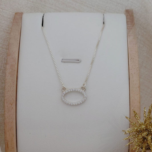 Conjunto de Cadena con Dije de Circonias