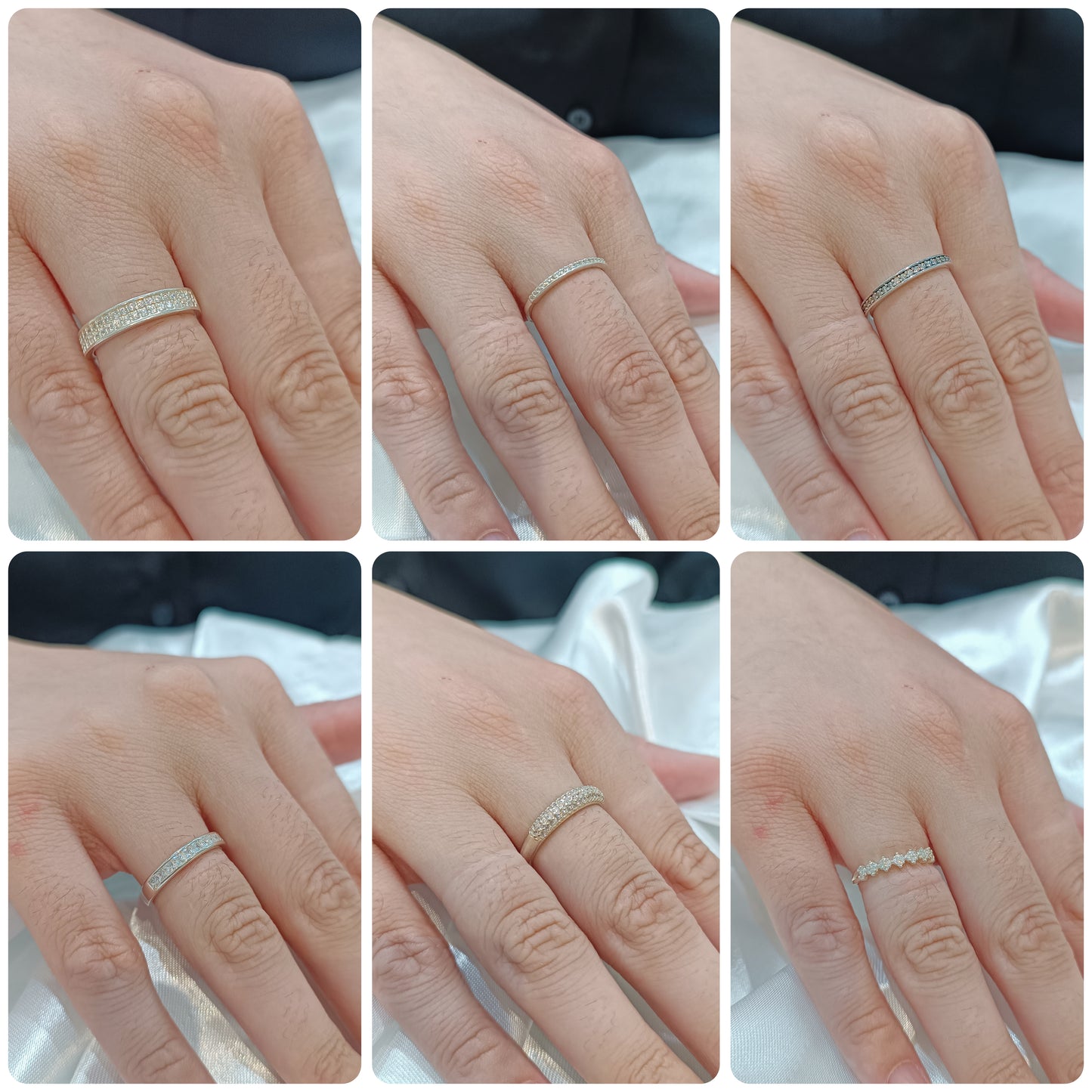 Anillos Medio Sin Fin Varios