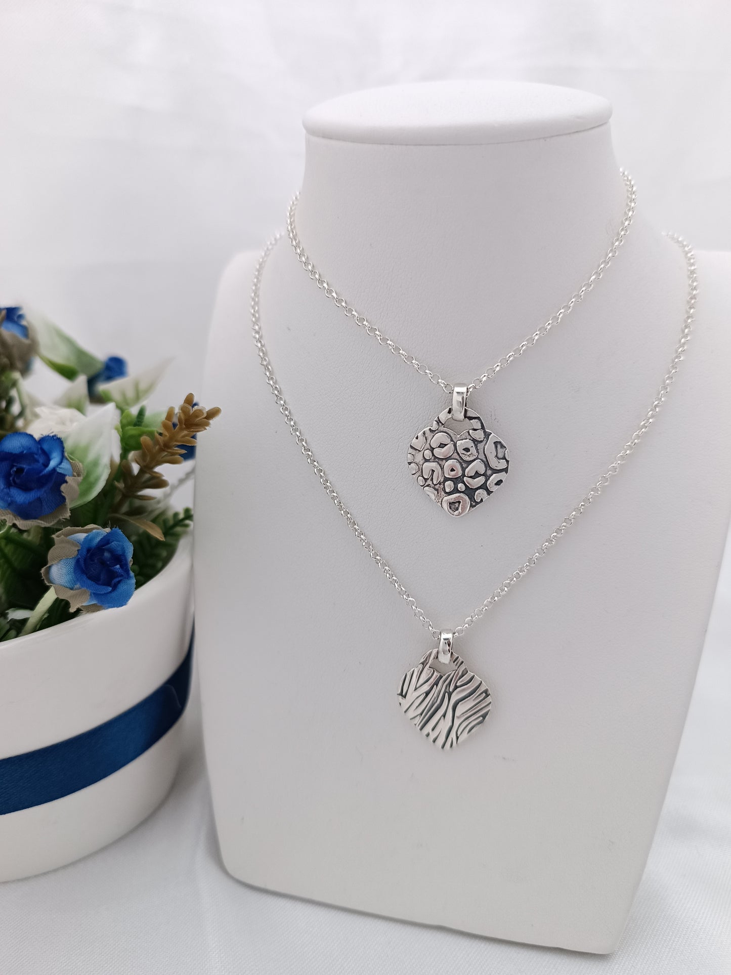 Dijes Corazón Animal Print