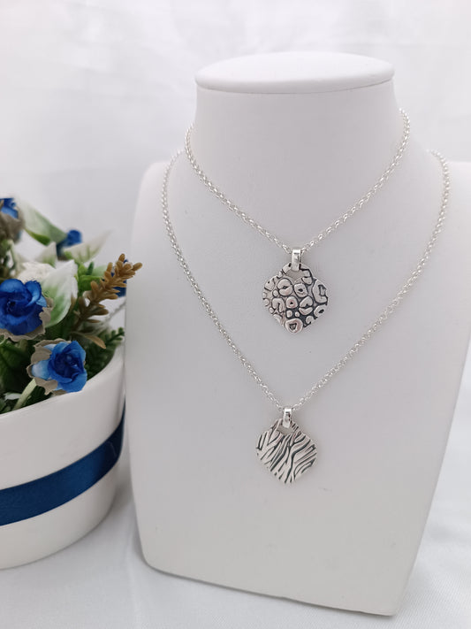 Dijes Corazón Animal Print