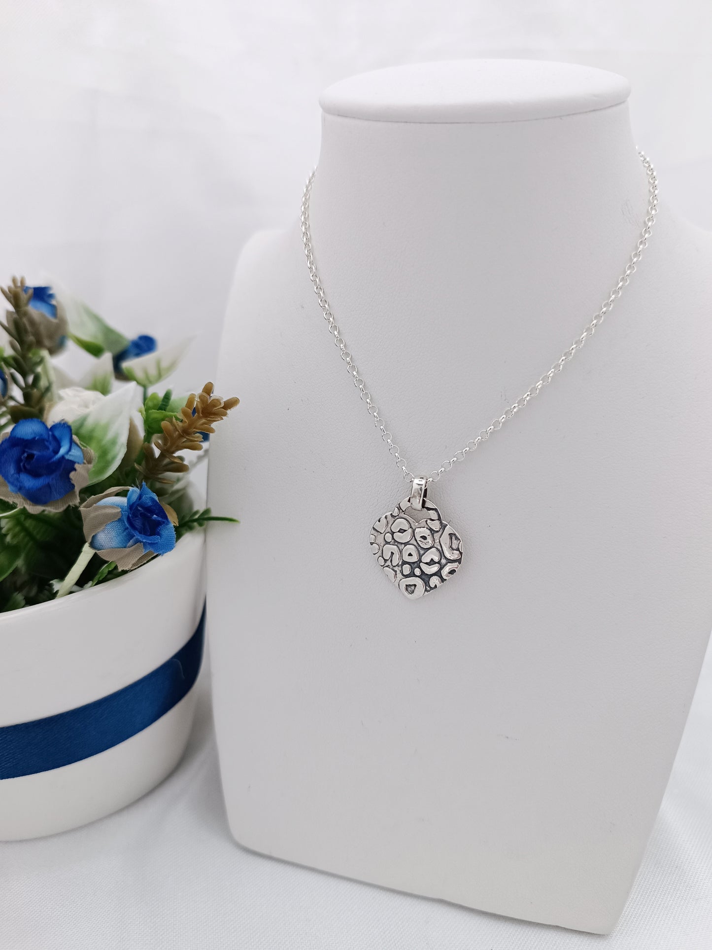 Dijes Corazón Animal Print