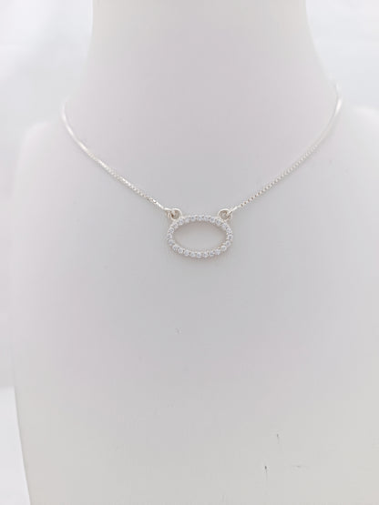 Conjunto de Cadena con Dije de Circonias