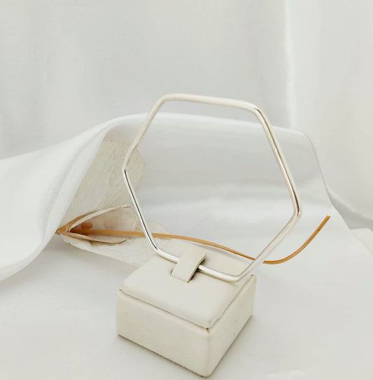Pulsera Esclava Hexagonal
