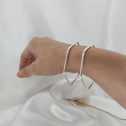 Pulsera Esclava Hexagonal