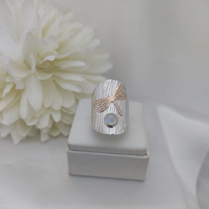 Anillos Texturados con Piedras
