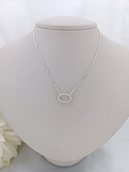 Conjunto de Cadena con Dije de Circonias