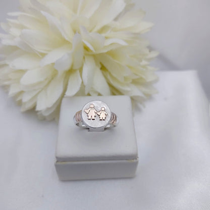 Anillos Profesión Maestra Preescolar