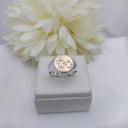 Anillos Profesión Maestra Preescolar
