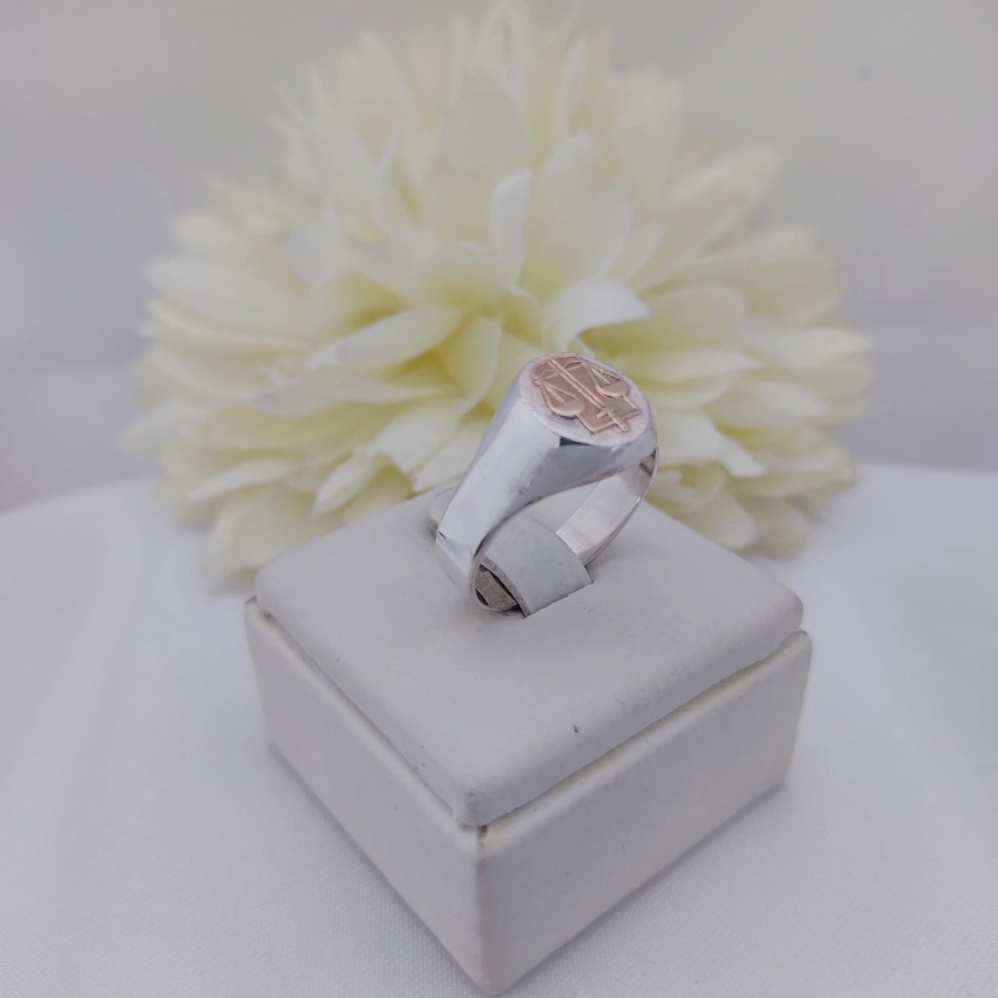 Anillos Profesión Abogacía Logo Clásico