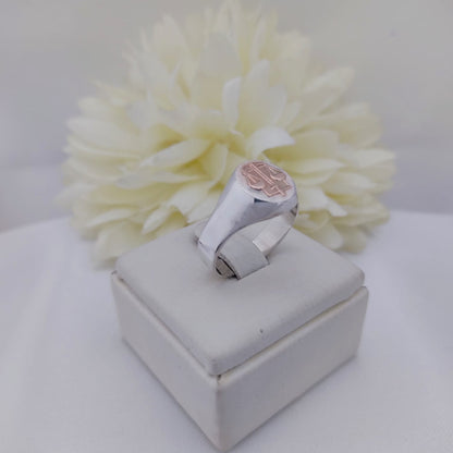 Anillos Profesión Abogacía Logo Clásico