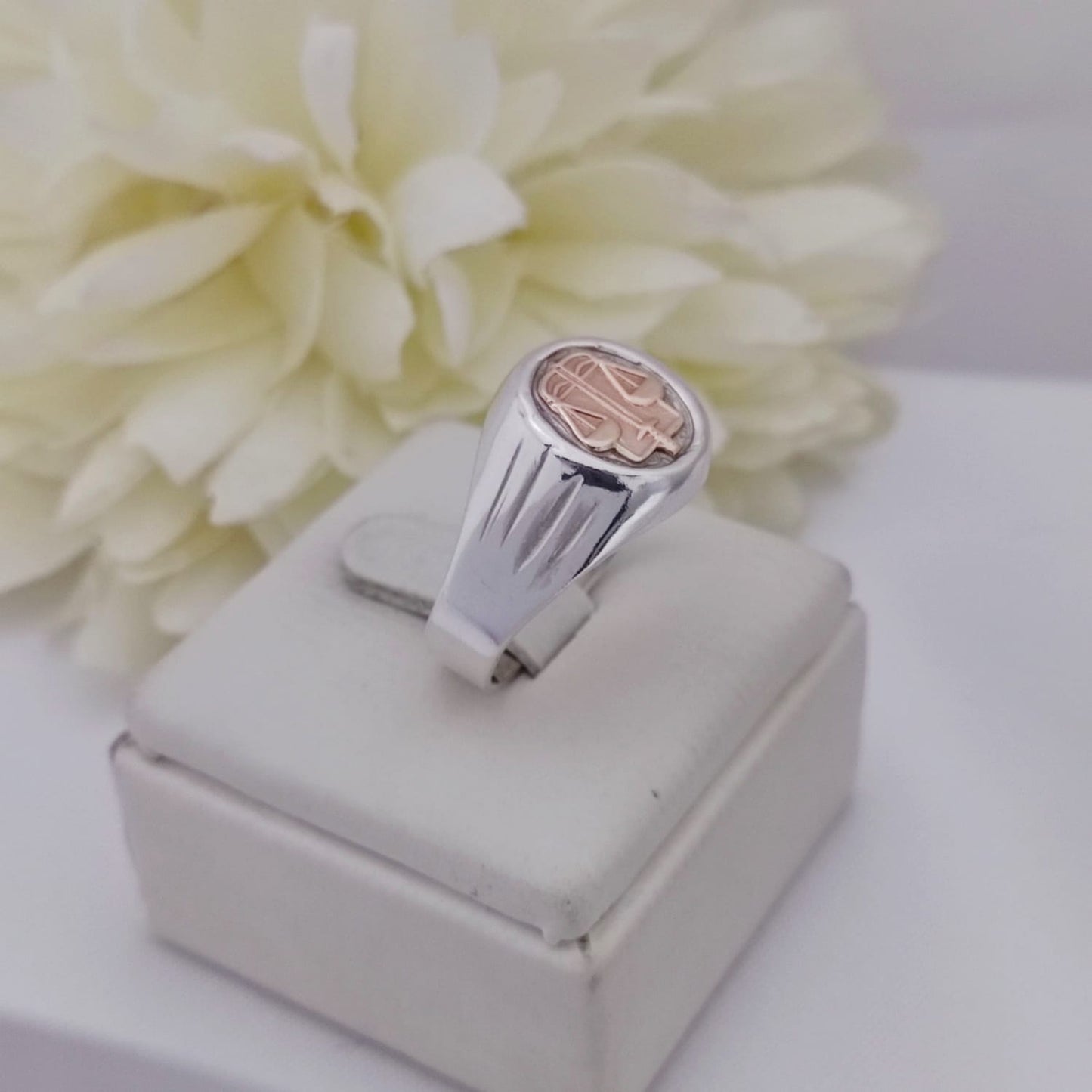 Anillos Profesión Abogacía Logo Clásico