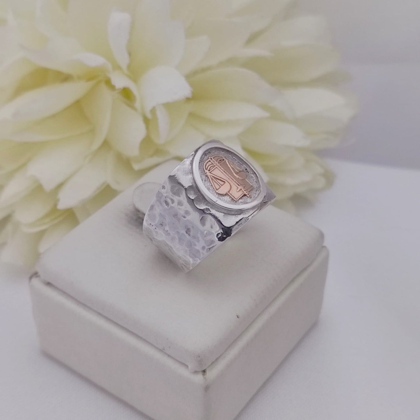 Anillos Profesión Abogacía Logo Clásico