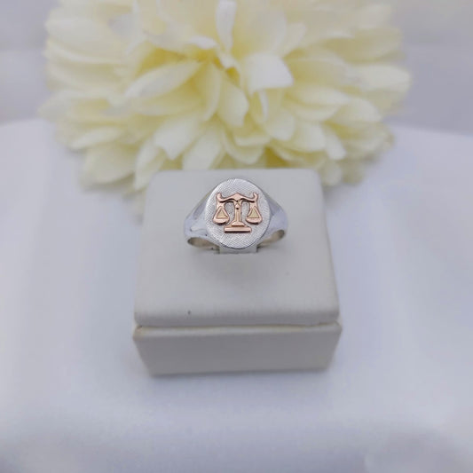 Anillos Profesión Abogacía Logo Moderno