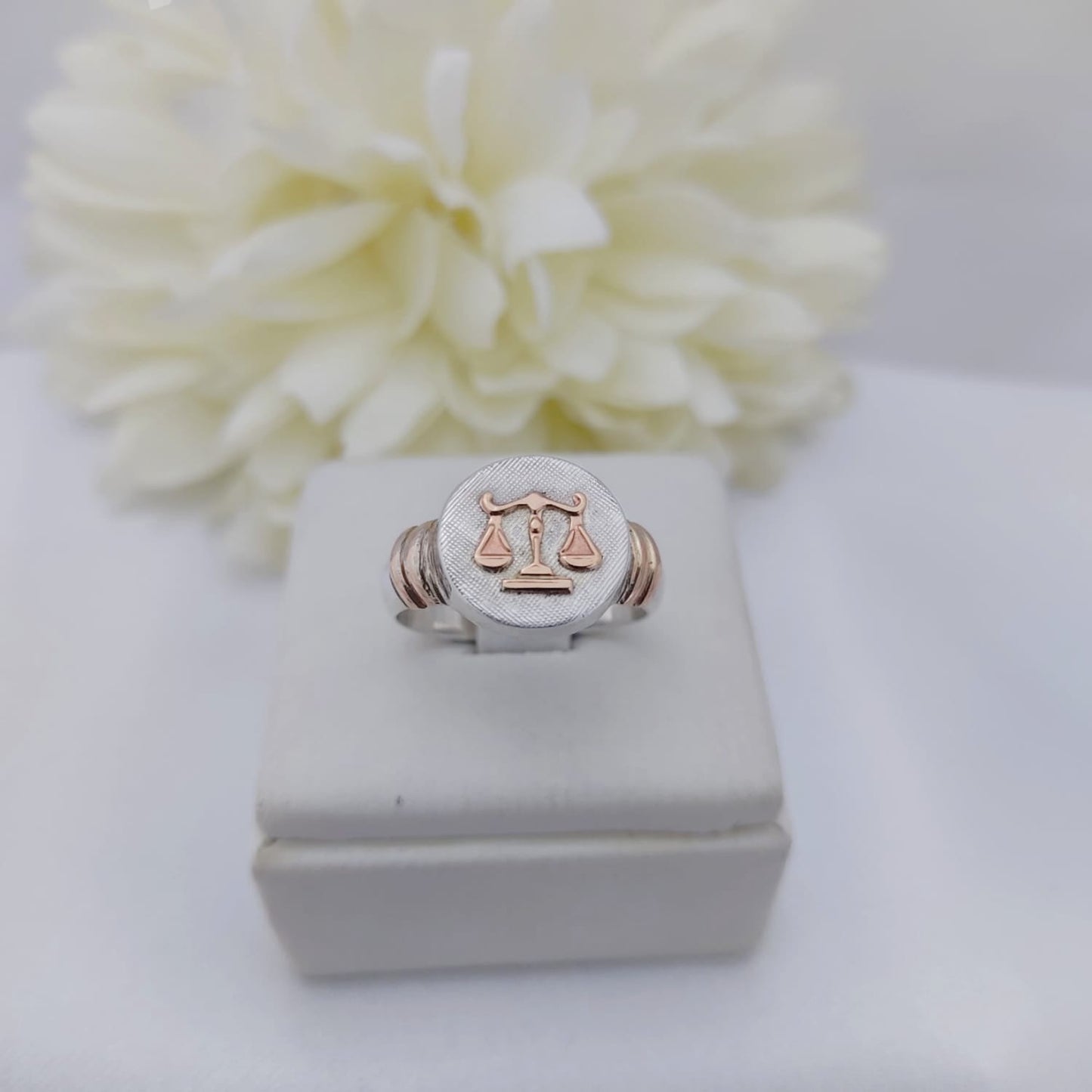 Anillos Profesión Abogacía Logo Moderno