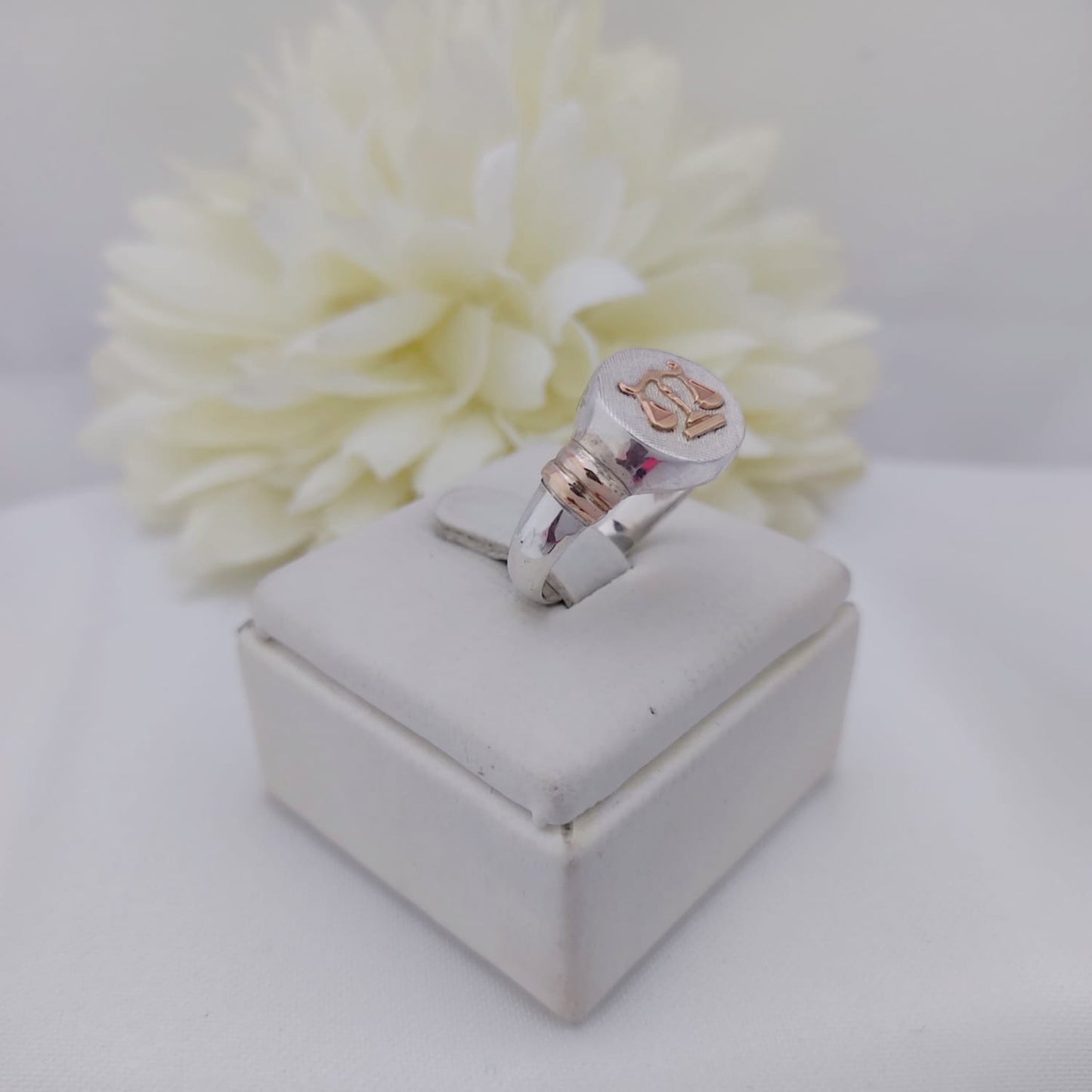 Anillos Profesión Abogacía Logo Moderno