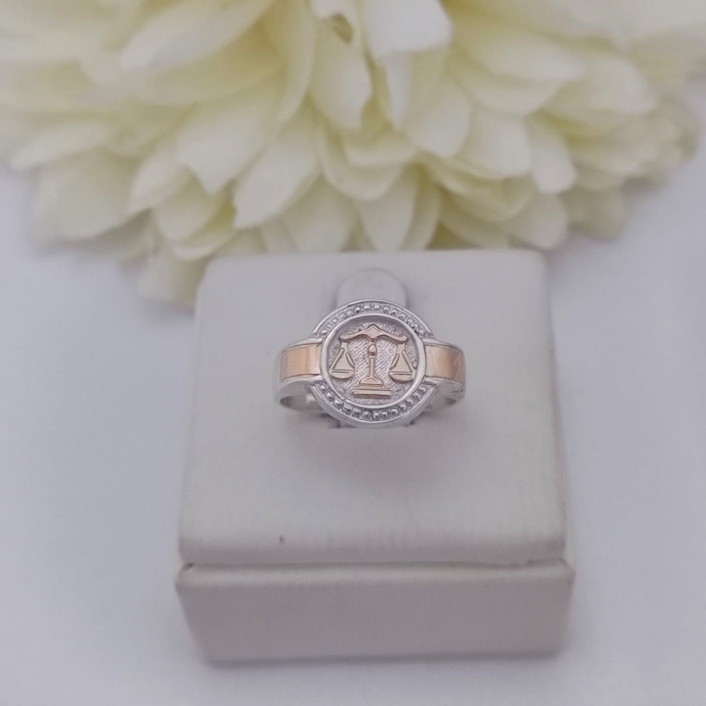 Anillos Profesión Abogacía Logo Moderno
