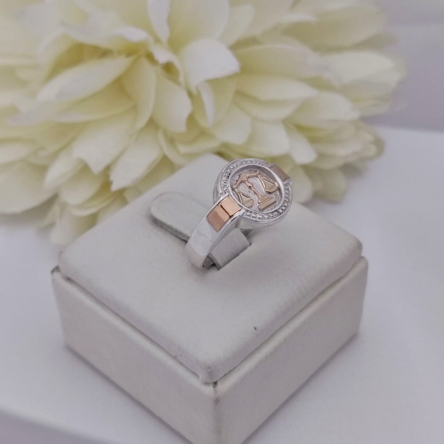 Anillos Profesión Abogacía Logo Moderno