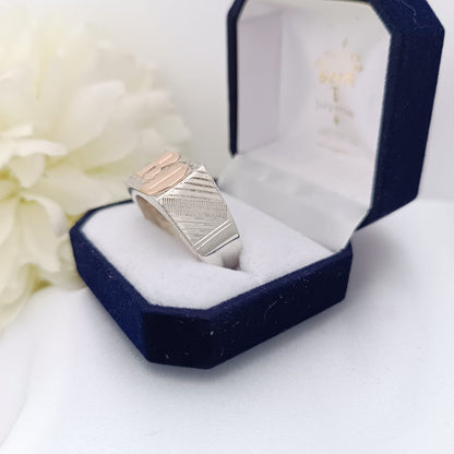 Anillo Iniciales Caballero