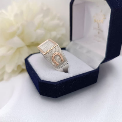 Anillo Iniciales Caballero