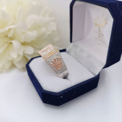 Anillo Iniciales Caballero