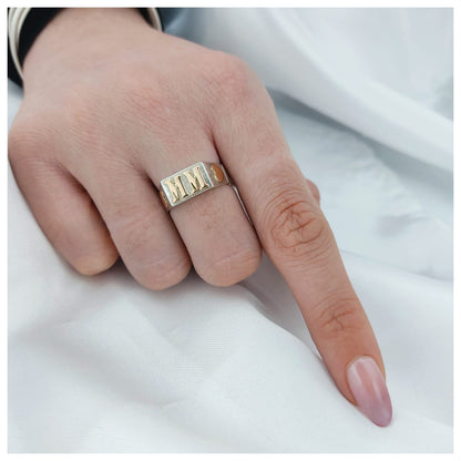 Anillo Iniciales Dama