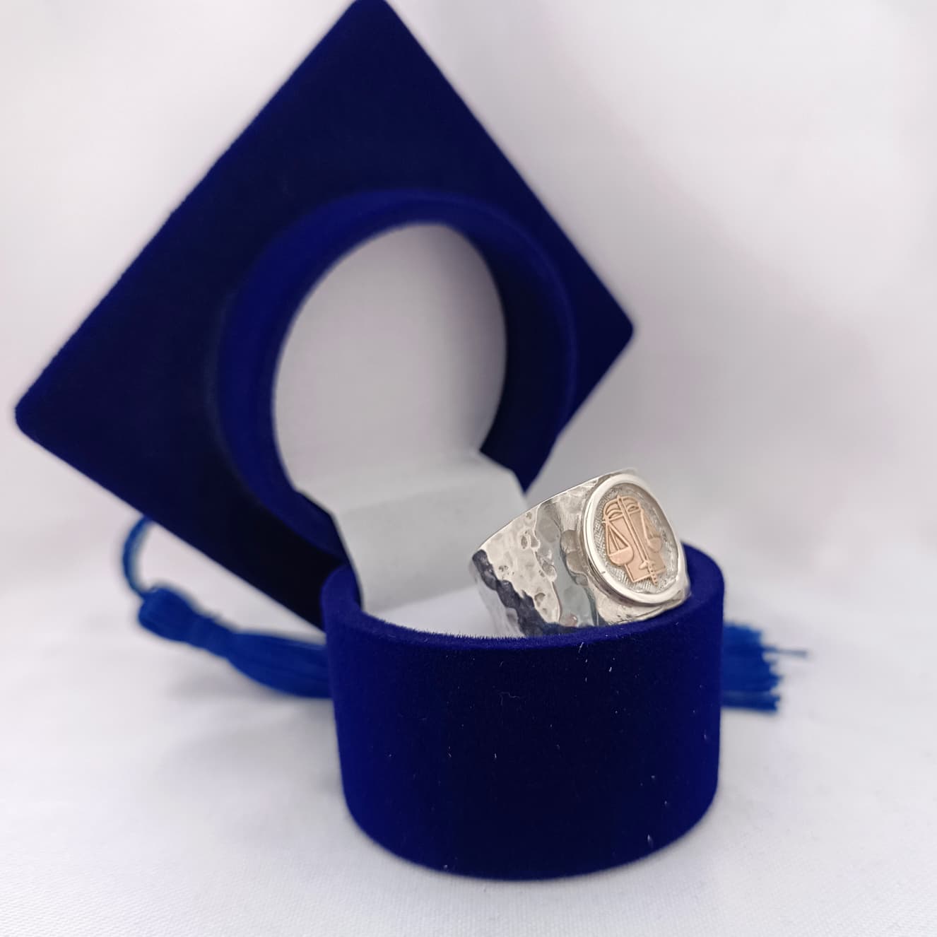 Anillos Texturados de Profesión