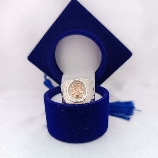 Anillos Texturados de Profesión