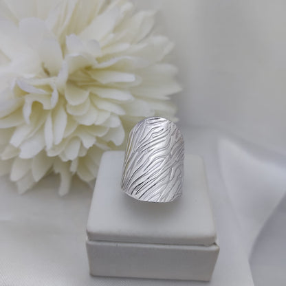 Anillos Texturado Animal Print