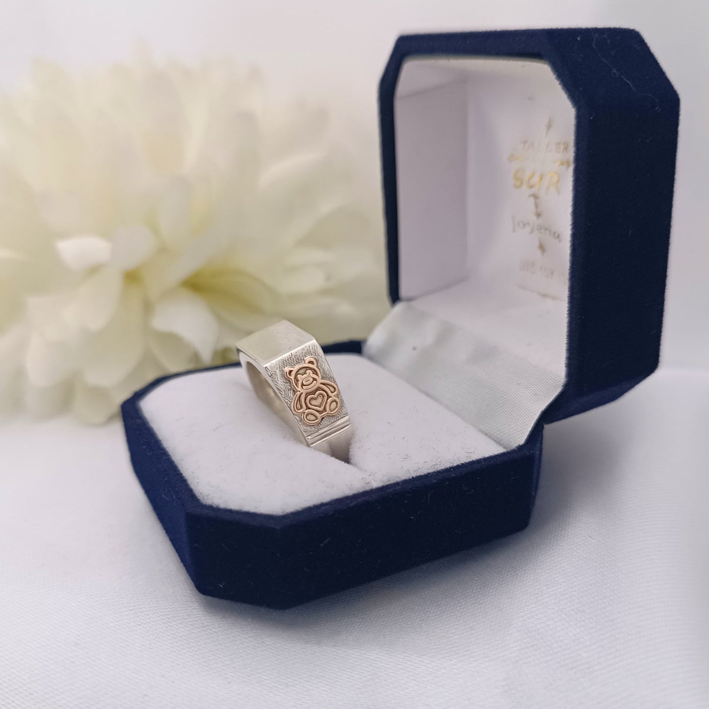 Anillo Iniciales Dama