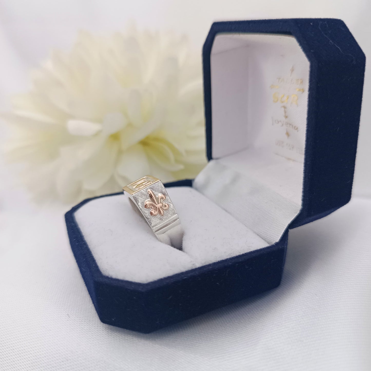 Anillo Iniciales Dama