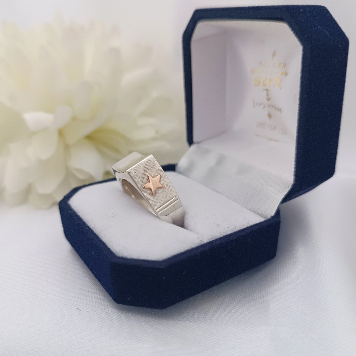 Anillo Iniciales Dama