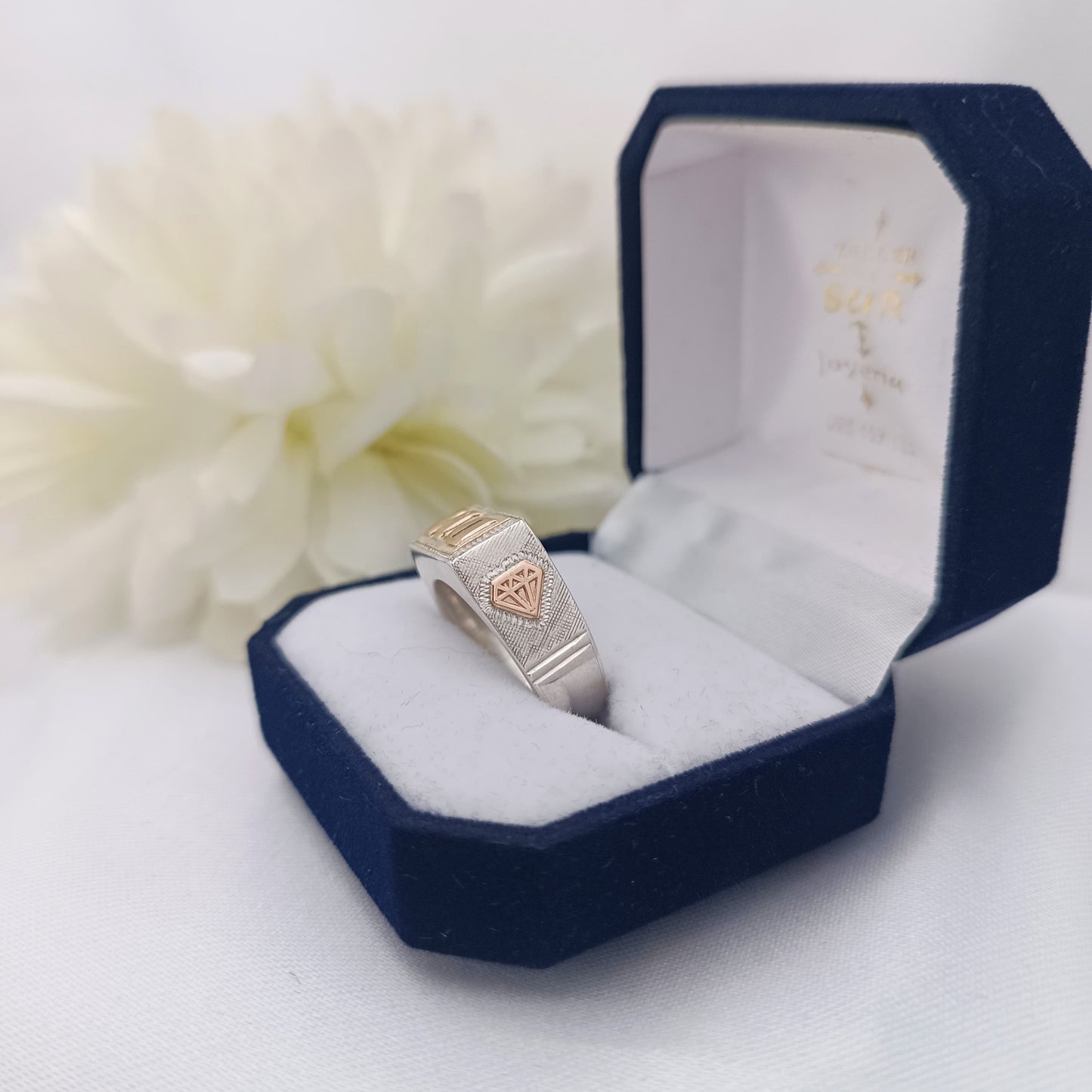 Anillo Iniciales Dama