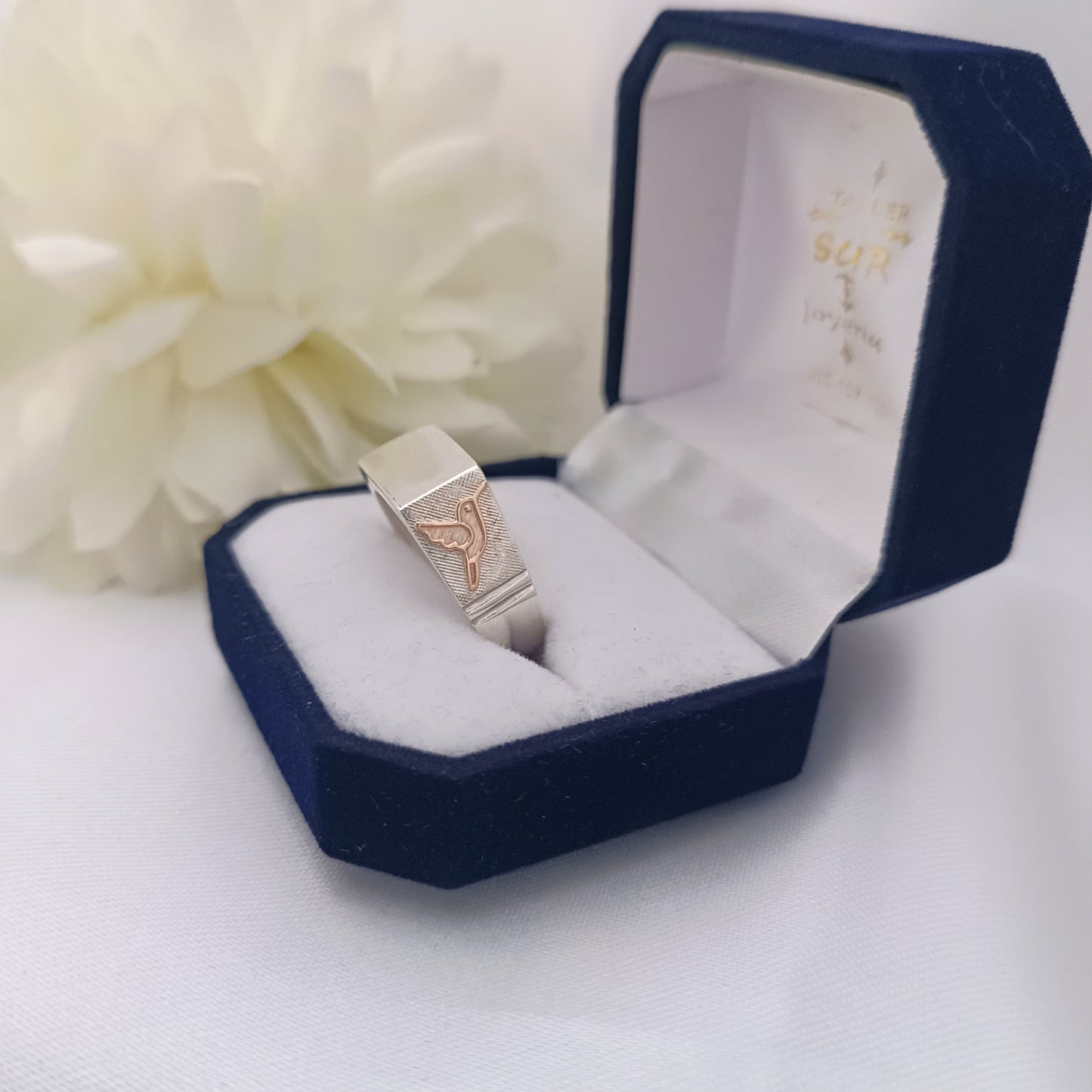 Anillo Iniciales Dama