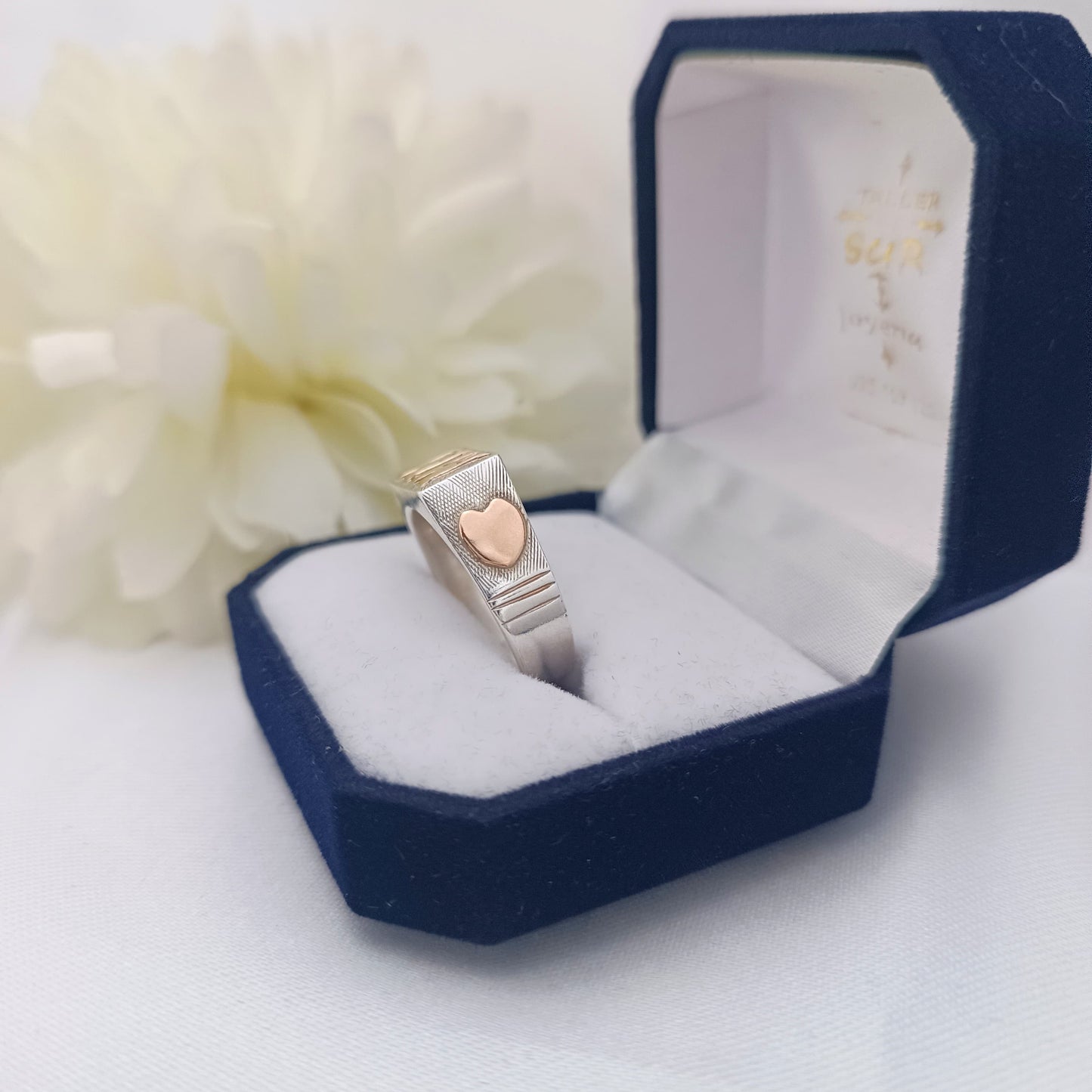 Anillo Iniciales Dama