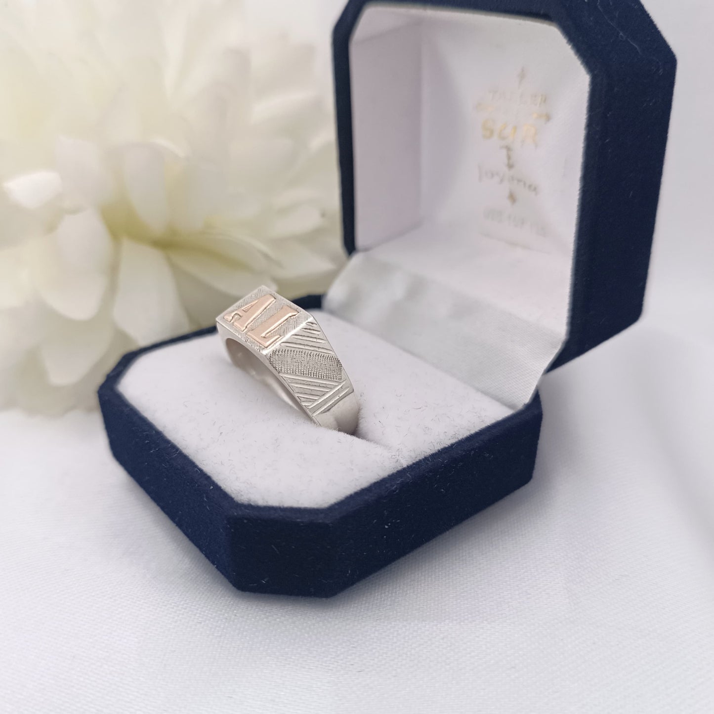 Anillo Iniciales Dama